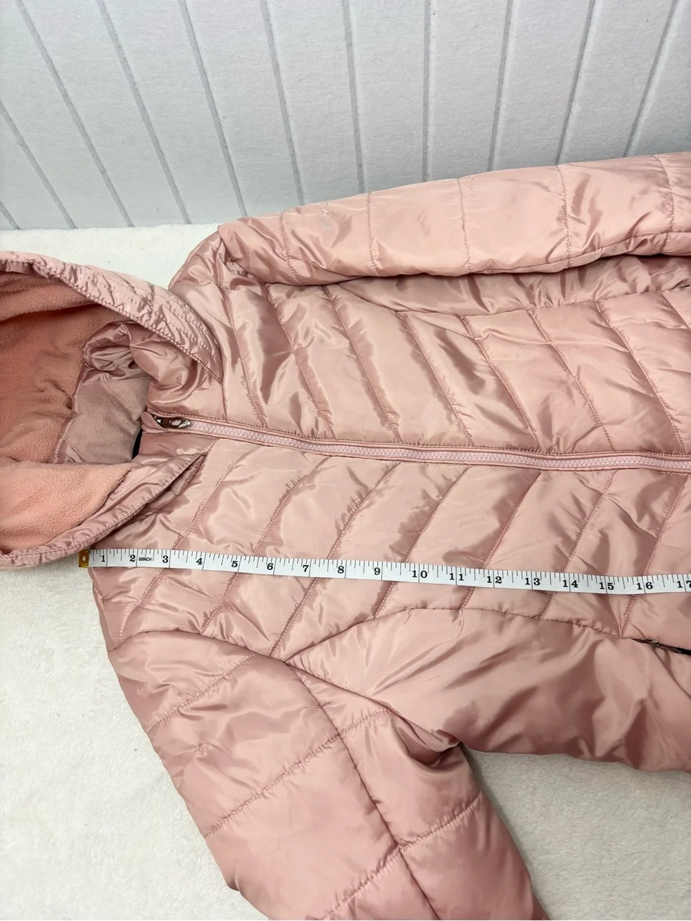 Spyder Rose Pink Quilted‎ Fleece-Lined Jacket / Coat Size XL